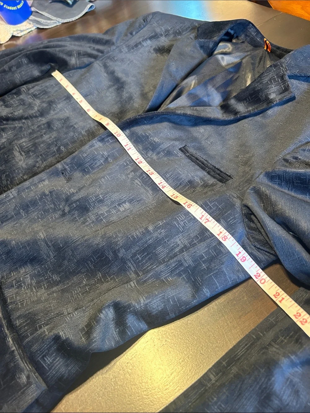 Isaac Mizrahi Navy Blazer